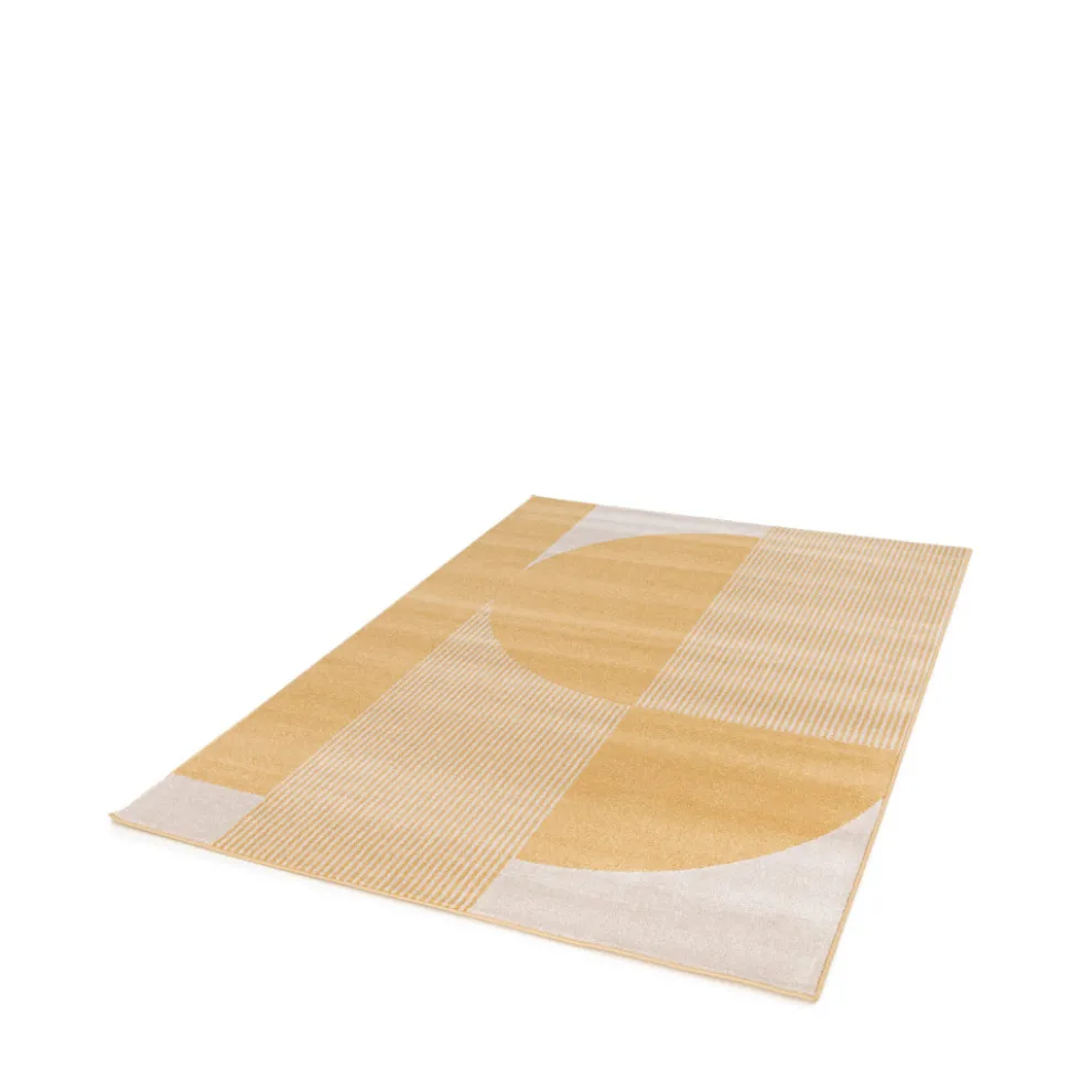 PILO Tapis à motifs géométriques arrondis