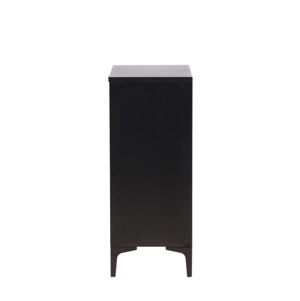 PIRING Commode 4 tiroirs en métal L78cm