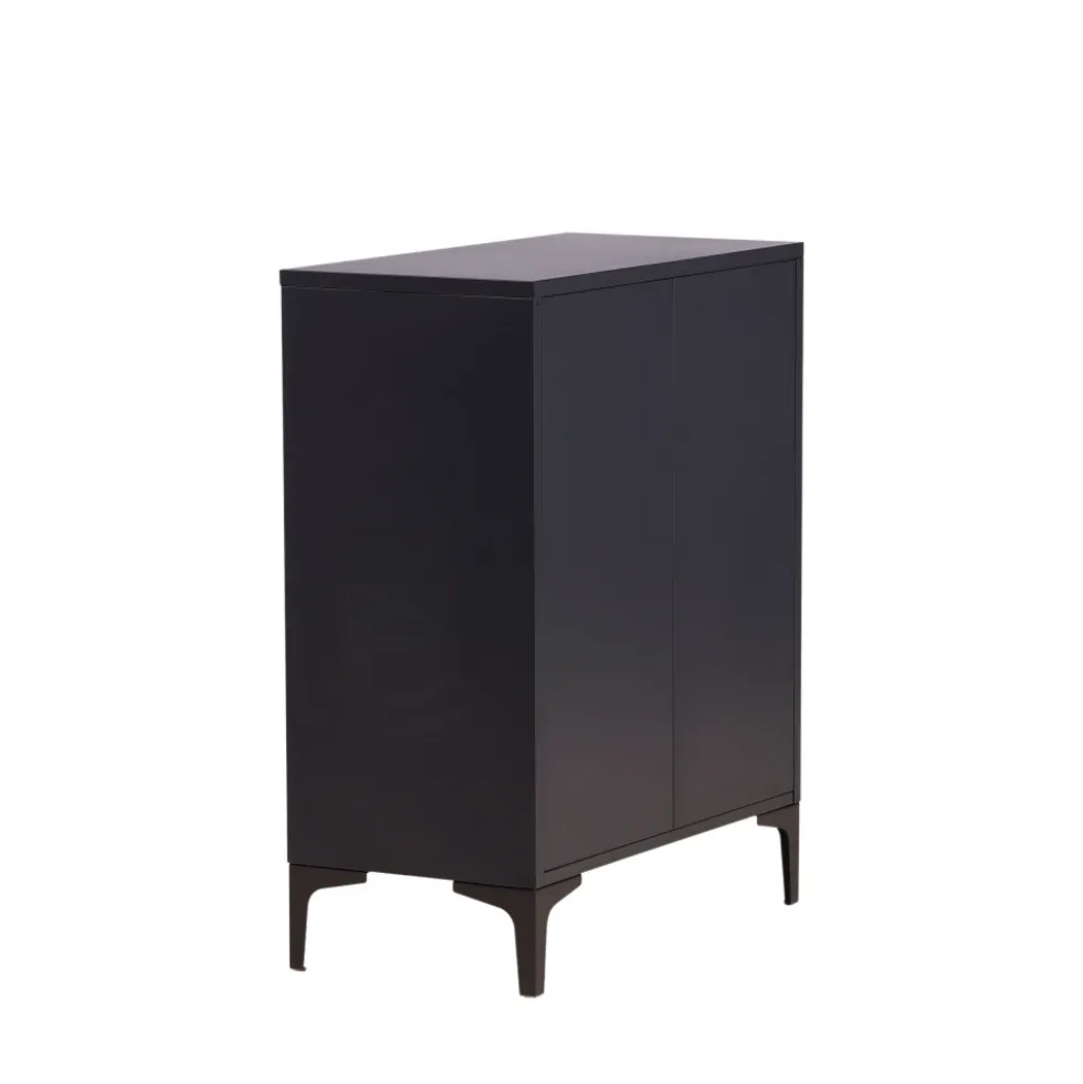 PIRING Commode 4 tiroirs en métal L78cm