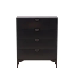 PIRING Commode 4 tiroirs en métal L78cm