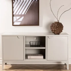 PIRING Meuble TV en métal L120cm