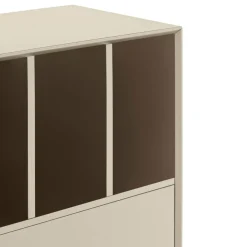 PLATT Buffet 2 portes en bois et métal L166 cm