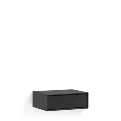 PLATT Table de chevet 1 tiroir murale en bois