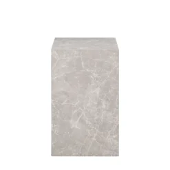 PRAGUE Table d'appoint effet marbre