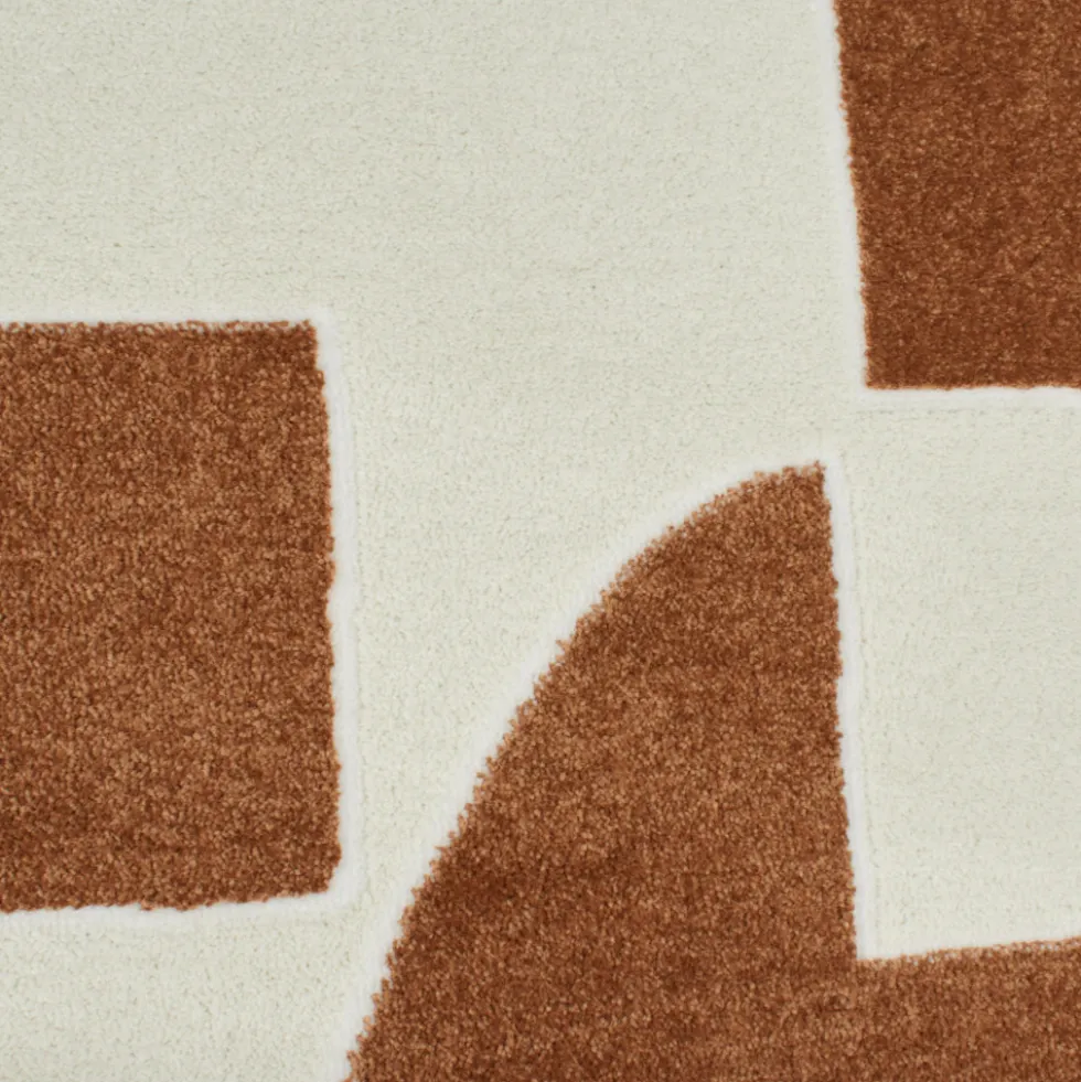 PRISMA Tapis contemporain à motif géométrique