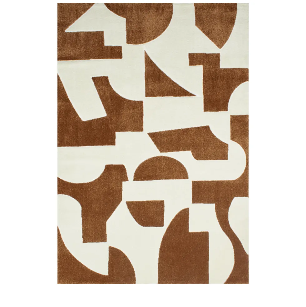 PRISMA Tapis contemporain à motif géométrique
