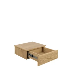 PUERTO Table de chevet murale 1 tiroir en bois