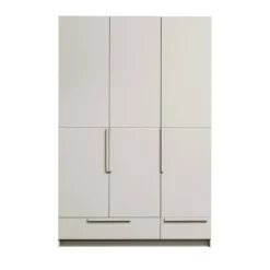 PURE Armoire 3 portes en bois H215cm