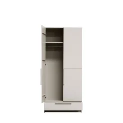 PURE Armoire 2 portes en bois L95cm