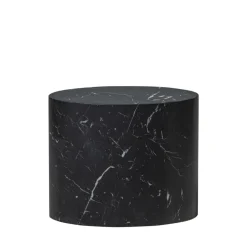 QUINT Table d'appoint ovale en bois 40x24cm