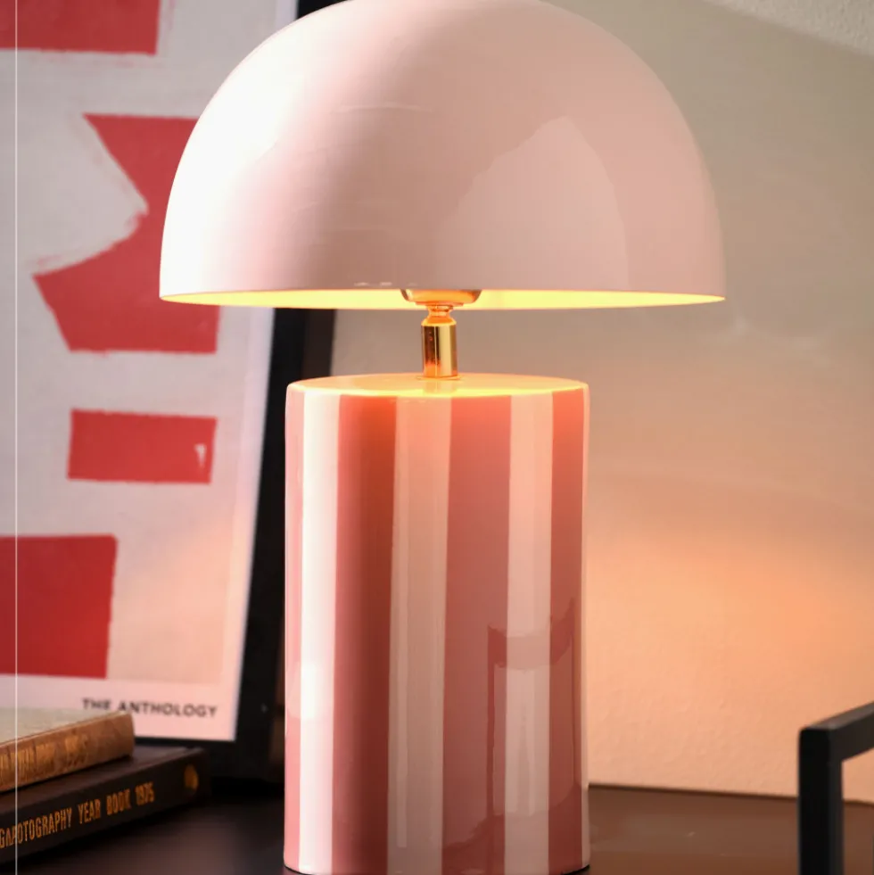 RAYADO Lampe à poser champignon en métal