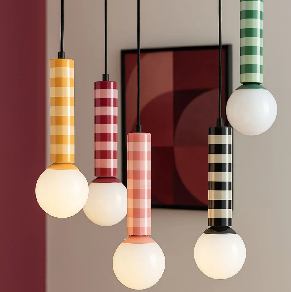 RAYADO Suspension à motif géométrique