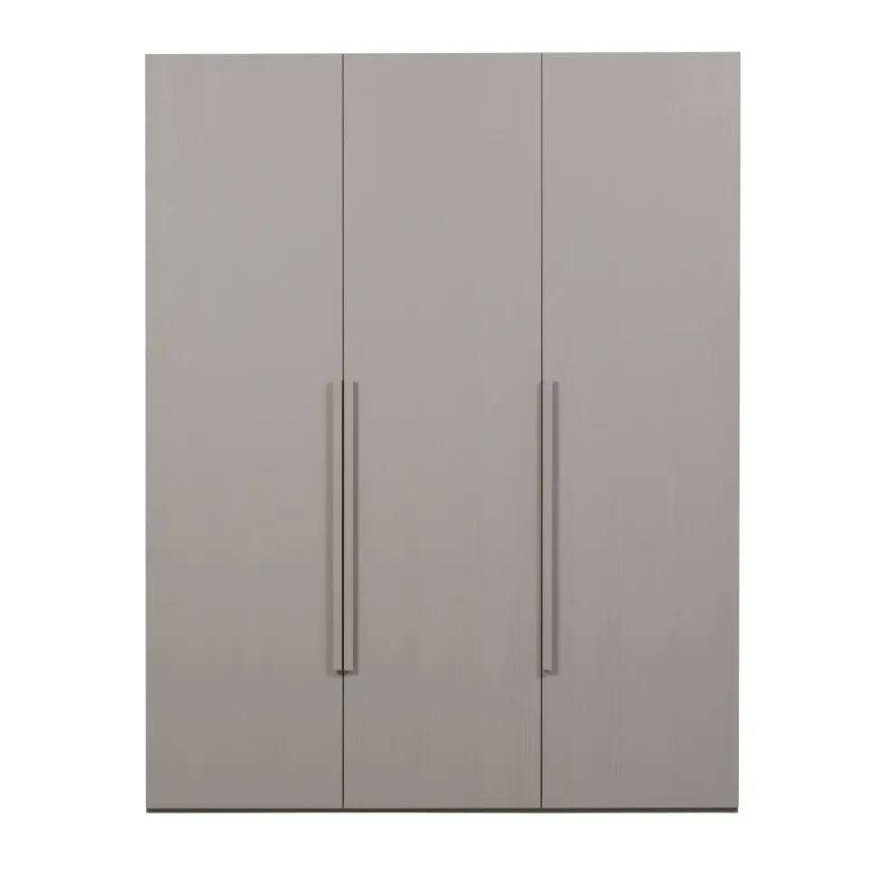 RENS Armoire 3 portes en bois H210cm