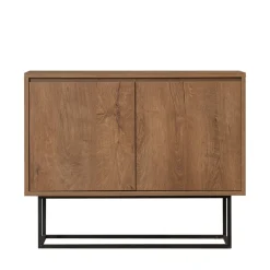 ROA Buffet 2 portes en bois et métal L90cm