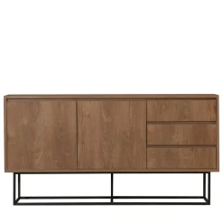 ROA Buffet 2 portes en bois et métal L140cm