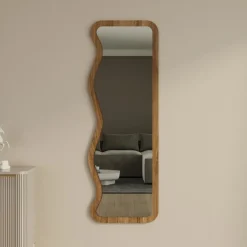 RONDA Miroir sur pieds en bois 50x160cm