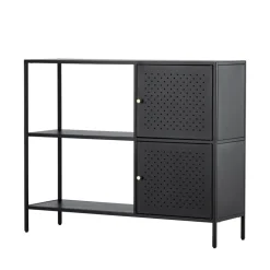 SALTA Buffet 2 portes en métal L100cm