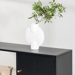 SALTA Buffet 2 portes en métal L100cm
