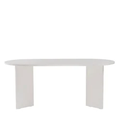 SAM Table à manger 8 personnes ovale en bois