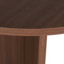 SAM Table à manger 8 personnes ovale en bois