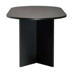 SAM Table à manger 8 personnes ovale en bois