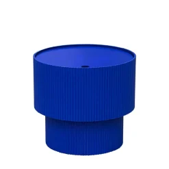 SAND II Table d'appoint avec rangement en bois ø38,5cm