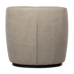 SERRA Fauteuil pivotant design en tissu