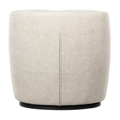SERRA Fauteuil pivotant design en tissu