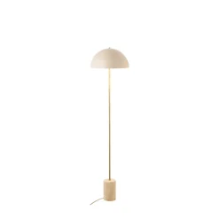 SHEFFIELD Lampadaire en marbre et métal H115cm