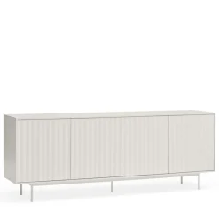 SIERRA Buffet en bois 4 portes 3 tiroirs L211cm