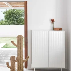 SIERRA Buffet haut en bois 2 portes 2 tiroirs