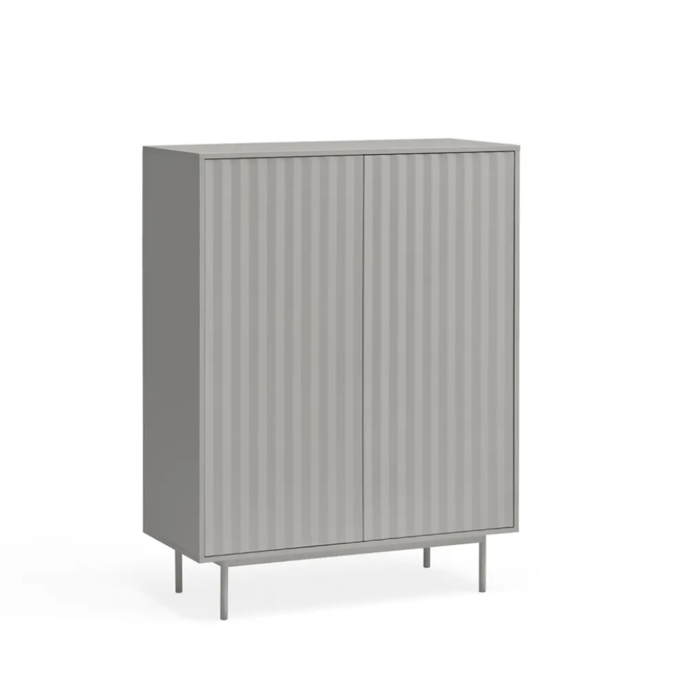 SIERRA Buffet haut en bois 2 portes 2 tiroirs