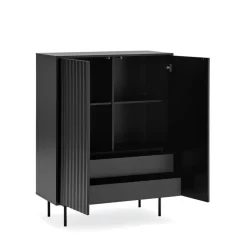 SIERRA Buffet haut en bois 2 portes 2 tiroirs