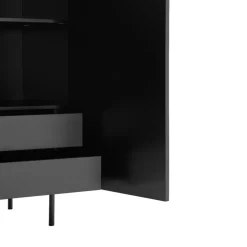 SIERRA Buffet haut en bois 2 portes 2 tiroirs