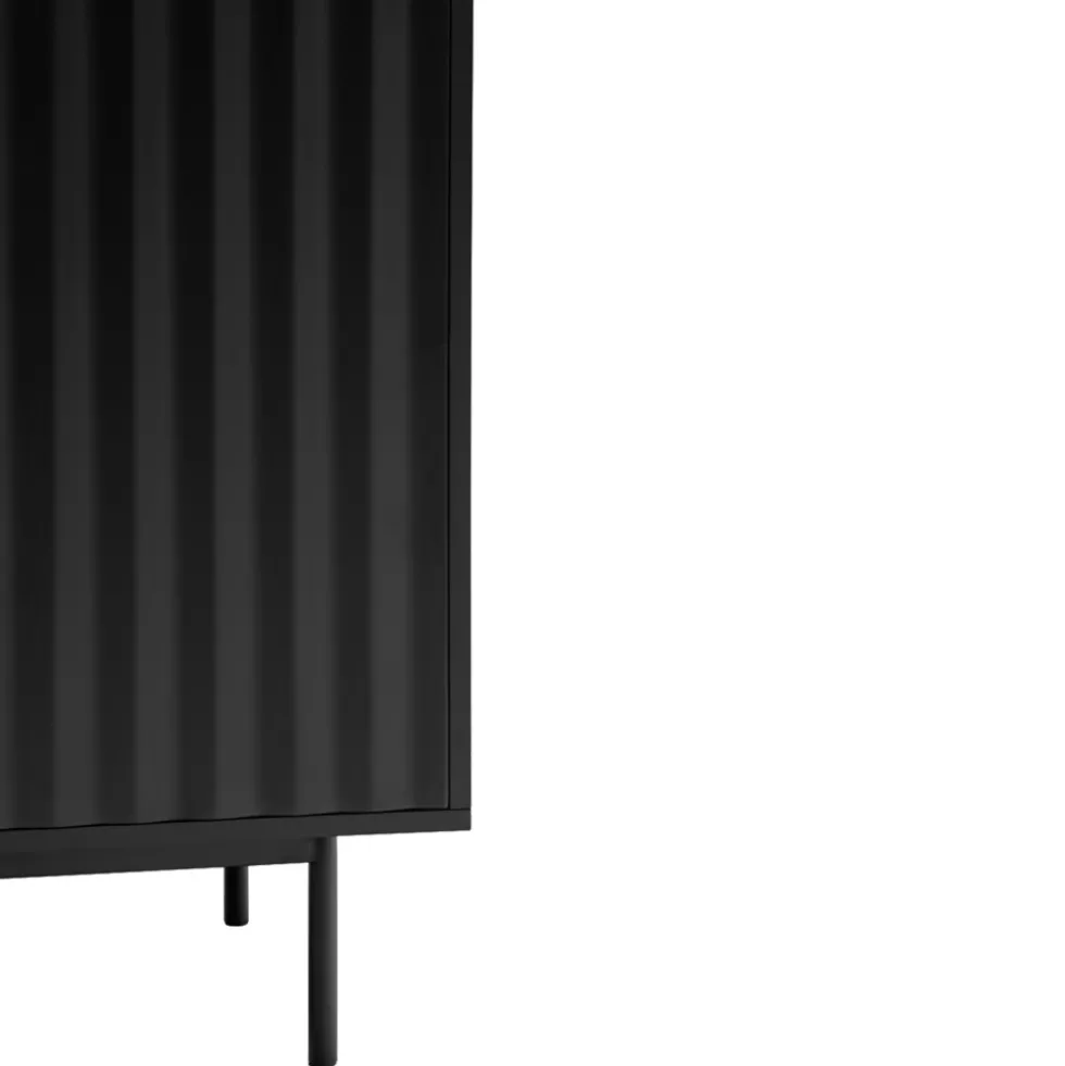 SIERRA Buffet haut en bois 2 portes 2 tiroirs