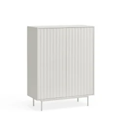 SIERRA Buffet haut en bois 2 portes 2 tiroirs