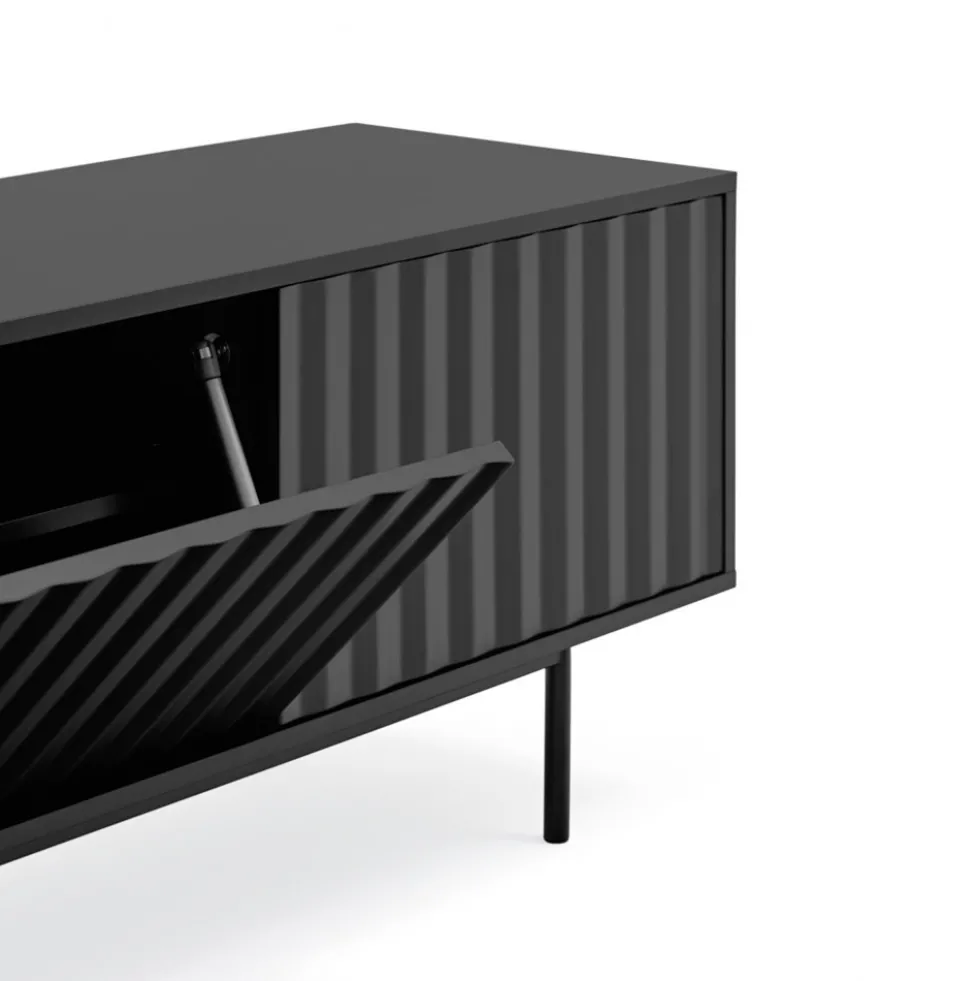 SIERRA Meuble TV en bois 3 portes L180cm