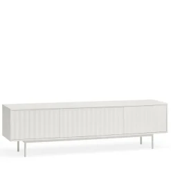 SIERRA Meuble TV en bois 3 portes L180cm