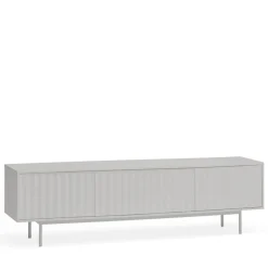 SIERRA Meuble TV en bois 3 portes L180cm