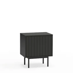 SIERRA Table de chevet 1 porte 2 tiroirs en bois