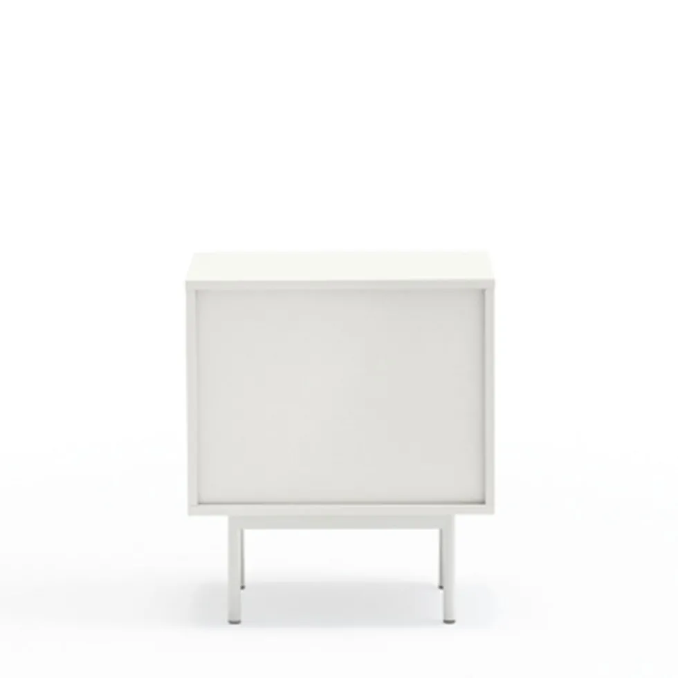 SIERRA Table de chevet 1 porte 2 tiroirs en bois