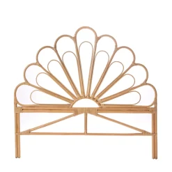 SINGARAJA Tête de lit design en rotin 148cm