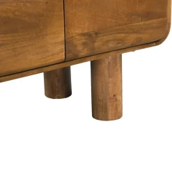 SIRA Buffet 4 portes en bois massif L160cm