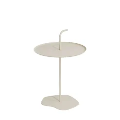 SIVO Table d'appoint de jardin en acier traité ø38cm