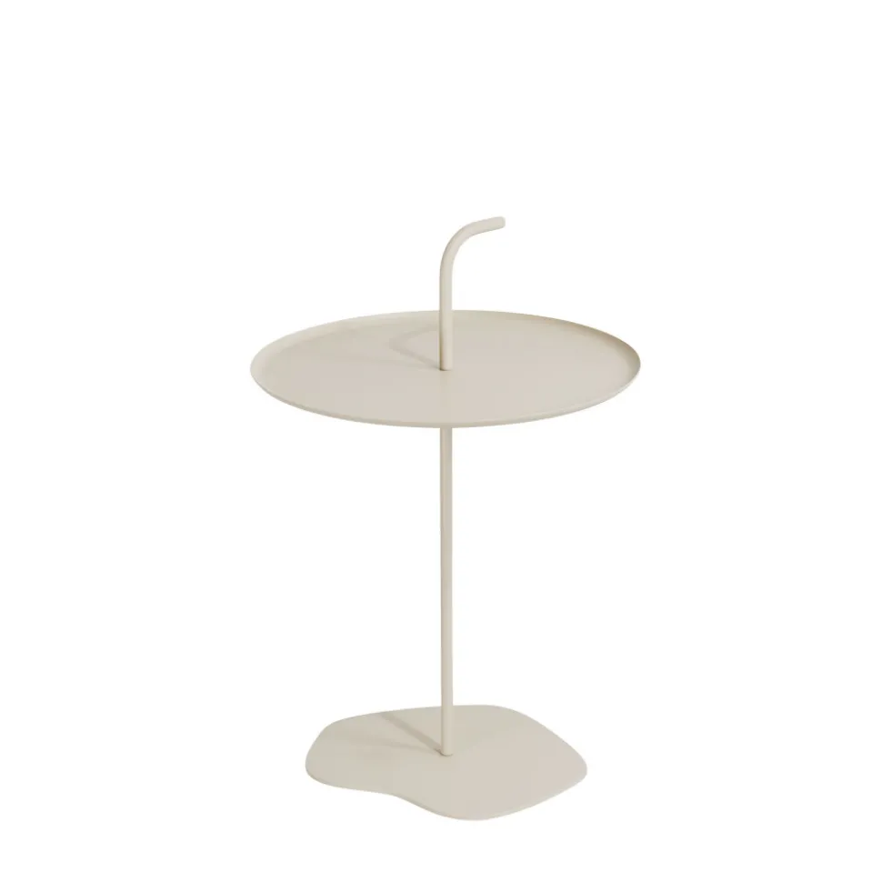 SIVO Table d'appoint de jardin en acier traité ø38cm