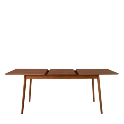SKOLL Table à manger extensible 4 à 8 personnes 150-200x80cm
