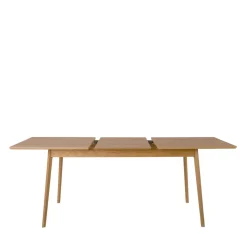 SKOLL Table à manger extensible 4 à 8 personnes 150-200x80cm