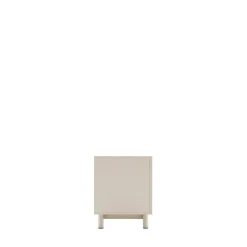 STANLEY Meuble TV 2 portes en bois et métal L160cm