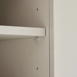 STANLEY Meuble TV 2 portes en bois et métal L160cm
