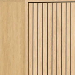 STORO Meuble à chaussures 3 portes en bois et métal L71,6cm